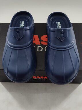 Men's Bass Outdoor Field Slides Blue Size 8 Women's Size 9          P#777@CMK